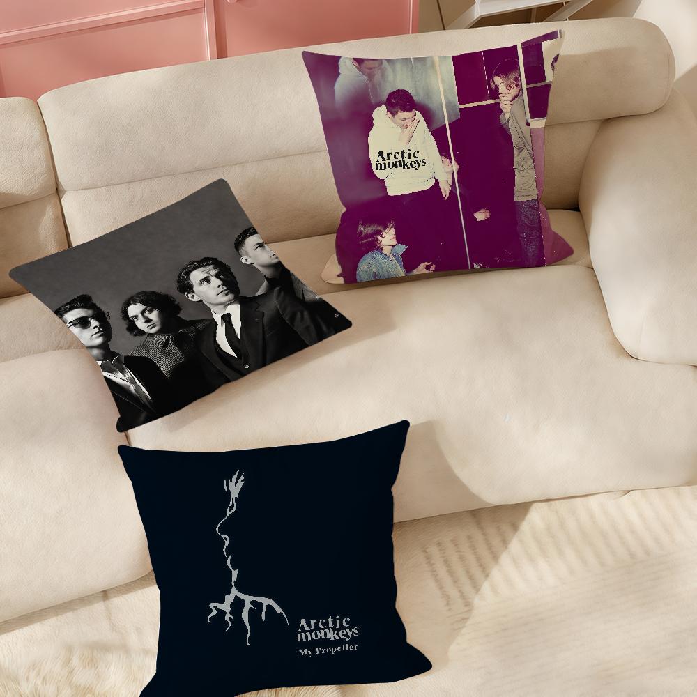 Rock Band AArctic MMonkeys Pillow Case Suitable For Bedrooms Living Rooms Cars Home Decoration