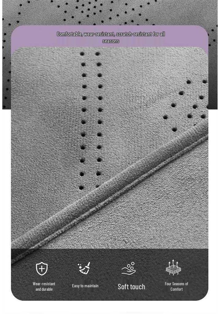 AION RT 25-26 Ramses Breathable Perforated Seat Covers - Full Coverage & Fashionable