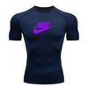 Men's Quick Dry Compression Workout T-shirt Breathable Stret