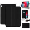 Case for iPad Air 11 (2025) / (2024) / Air (2022) / (2020) / Pro 11-inch (2018) - Leather/PU, Black