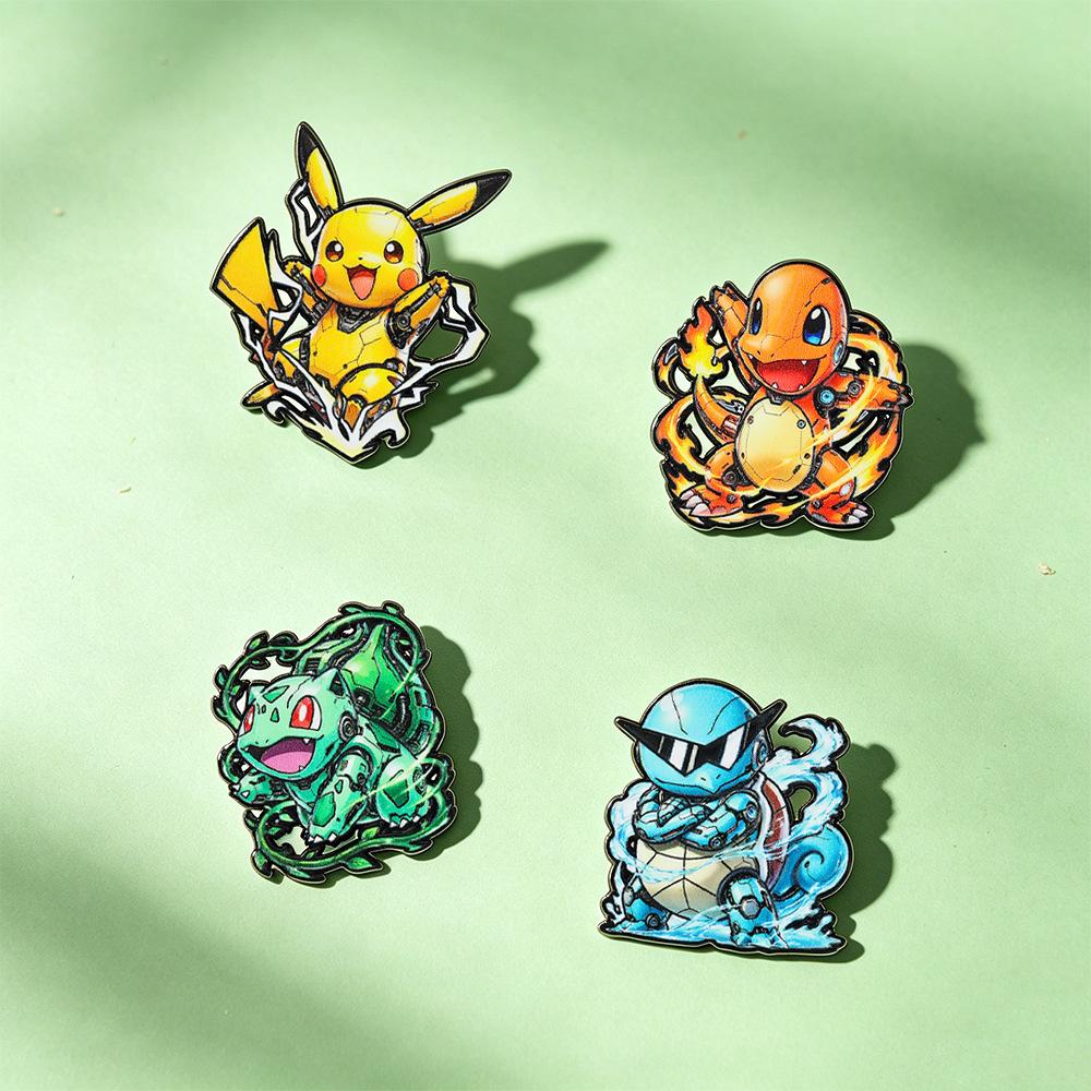 Cartoon Pins Metal Anime Badge Funny Comics Enamel  Cute Collar Pins Brooches Jewelry Lapel Pin Jewelry Collection Friend Gifts