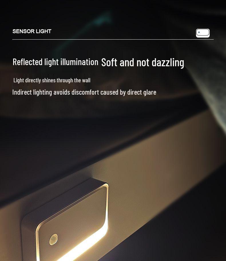Wireless Smart Induction Night Light for Home Corridors and Aisles