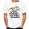 34 Kevin Schwantz Gp 2023 T-Shirt Sommer Unisex Kurzarm Gs Abenteuer Moto Sport Freizeit Weißes Oberteil Unisex Motorradfahrer T-Shirts