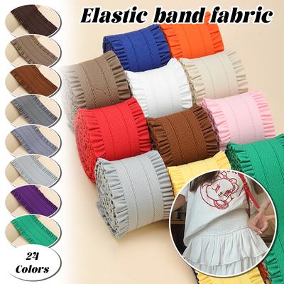 3 Meter High Elastic Bands 5cm Width Thicken Durable Rubber Band Tape Waistband Pants Skirt DIY Garment Sewing Accessories