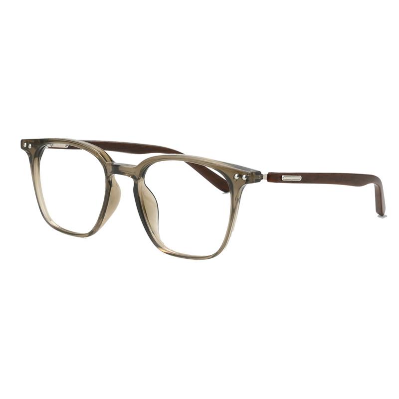 Square Metal Rice Nail Frame Men Prescription Custom Presbyopia Glasses Women Optical Photochromic Anti Blue Ray Myopia Eyewear