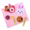 Simulation Food Feeding Toys With Storage Box Bento Hamburger Ice Cream Food Toy Set Dollhouse Kitchen Toys Kid Birthday Gifts