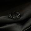Anelli regolabili alla moda con design a stella in lega, che offrono comfort e un look elegante per le donne