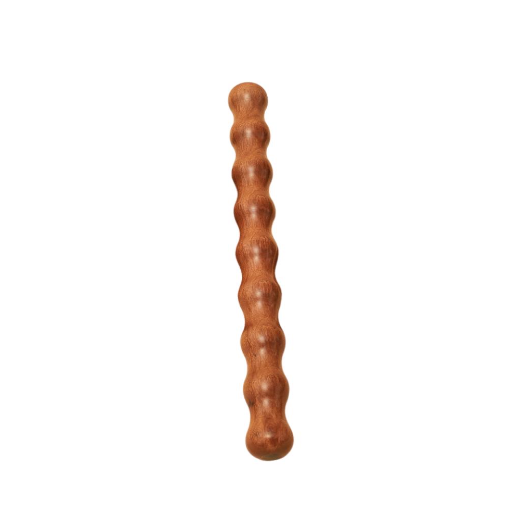 Body Shaping Chicken Wing Wood Massage Stick Relaxation Muscle Wooden Massage Roller Yoga
