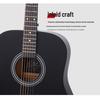 41" Round Cutaway Folk Guitar - All Linden Wood