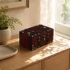 Versatile Decorative Keepsake Box Wooden Jewelry Distressed Finish