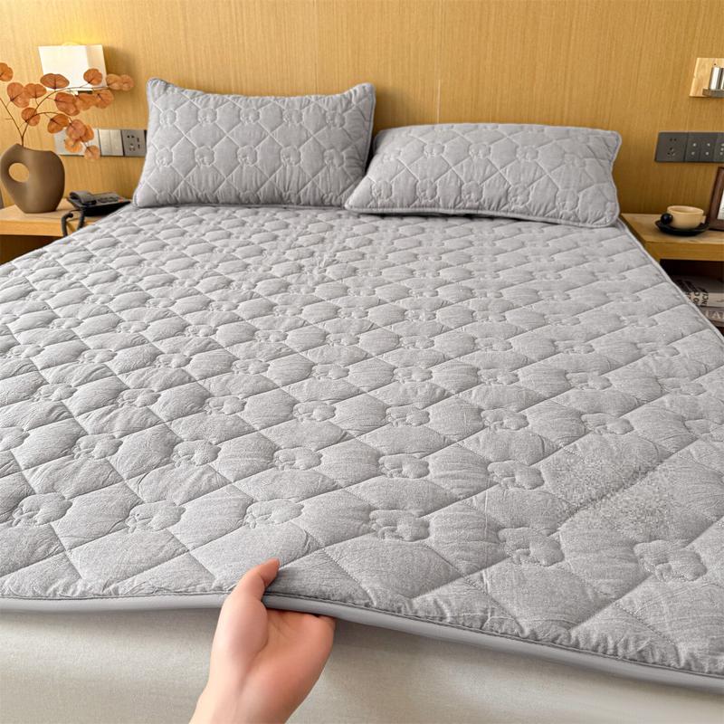 OEING Quilted Cotton Mattress Pad