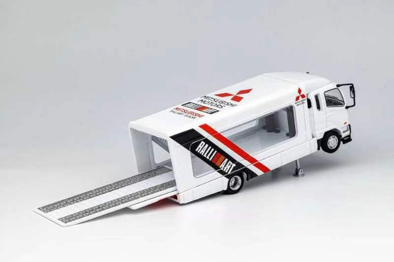 Gaincorp Products 1/64 Mitsubishi FUSO Truck Mitsubishi RALLIART Finished Product