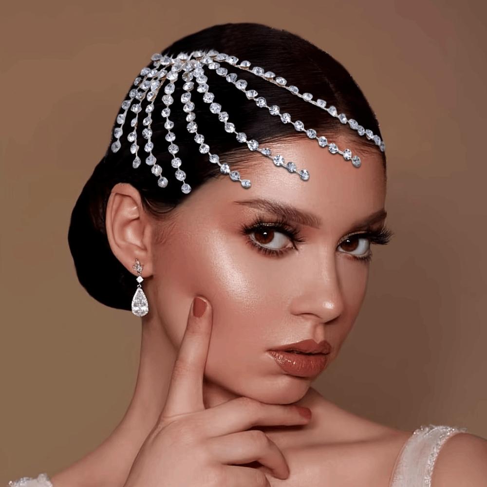 Elegant Wedding Headband Handmade Wedding Hair Accessories Bride Crown Tiaras Wedding Ceremony
