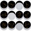 12PCS/Set Constellations Coaster Molds for DIY Epoxy Resin Plaster Cup Pad Mold Handmade Zodiac Table Mat Craft Mould Home Decor