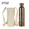 Copper Bottle Reusable Leakproof Bottle 27Oz Portable Leakproof Cup for Traveling Gym Daily Sports Work Outdoor Camping