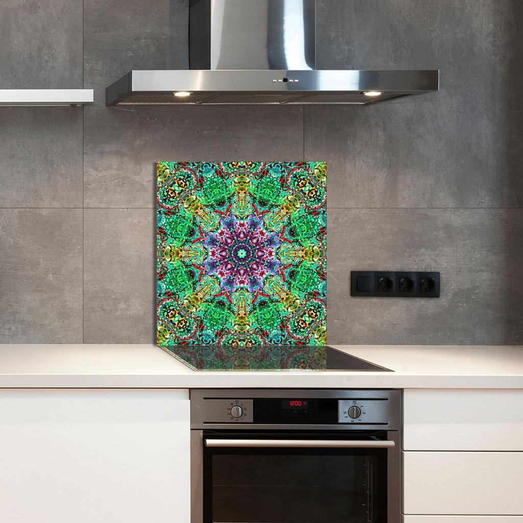 PANEL SZKLANY DO KUCHNI 60x65 Wzór