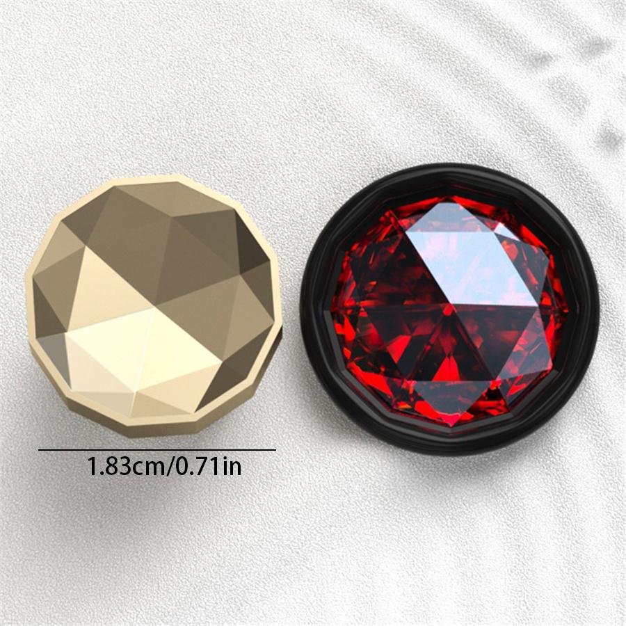 3D Embossed Wax Seal Stamp, Gemstone Series Frame Relief Carve Wax Sealing Stamps, Frame Waxstamp Head NO Handle, Waxsealing HS1584