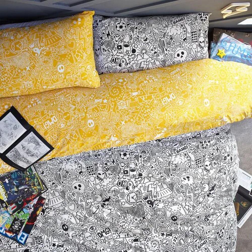 Style Lab Doodle Duvet Cover Set