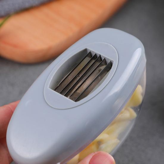 Garlic Smasher 2-in-1 Manual Pressing Detachable Small Household Garlic Smasher for Kitchen