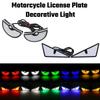 2Pcs Universal Car LED Devil Eyes Light Demon Eyes Headlight Motorcycle Turn Signal Flasher Tail Lamp Mini Auto Decoration Lights