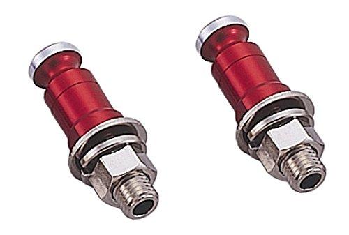 

Posh Face 010101-02 Мототовары Цветной кронштейн указателя поворота, 0,4 дюйма (10 мм), красный красный