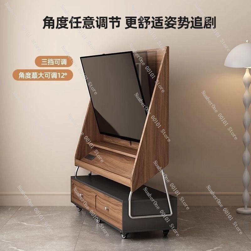 Mid-Style Solid Wood High-End Mobile TV Cabinet, Popular Retro Small Living Room Collection with Ample Storage Space