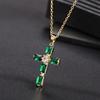Cross Necklace Niche Accessories Women's High-end Retro Punk Cross Necklace