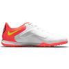 Nike Tiempo Legend 9 Academy Lace Logo TF (Rubber Studs) Firm Ground Artificial Grass Fitting Soccer Shoes Unisex Soccer Shoes White Red DA1191-176