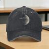 Washed Baseball Cap Copy Moon Joy Artemis II Summer Hip Hop Hats For Couple Women Casual Hiking Fishing Sun Baseball Caps