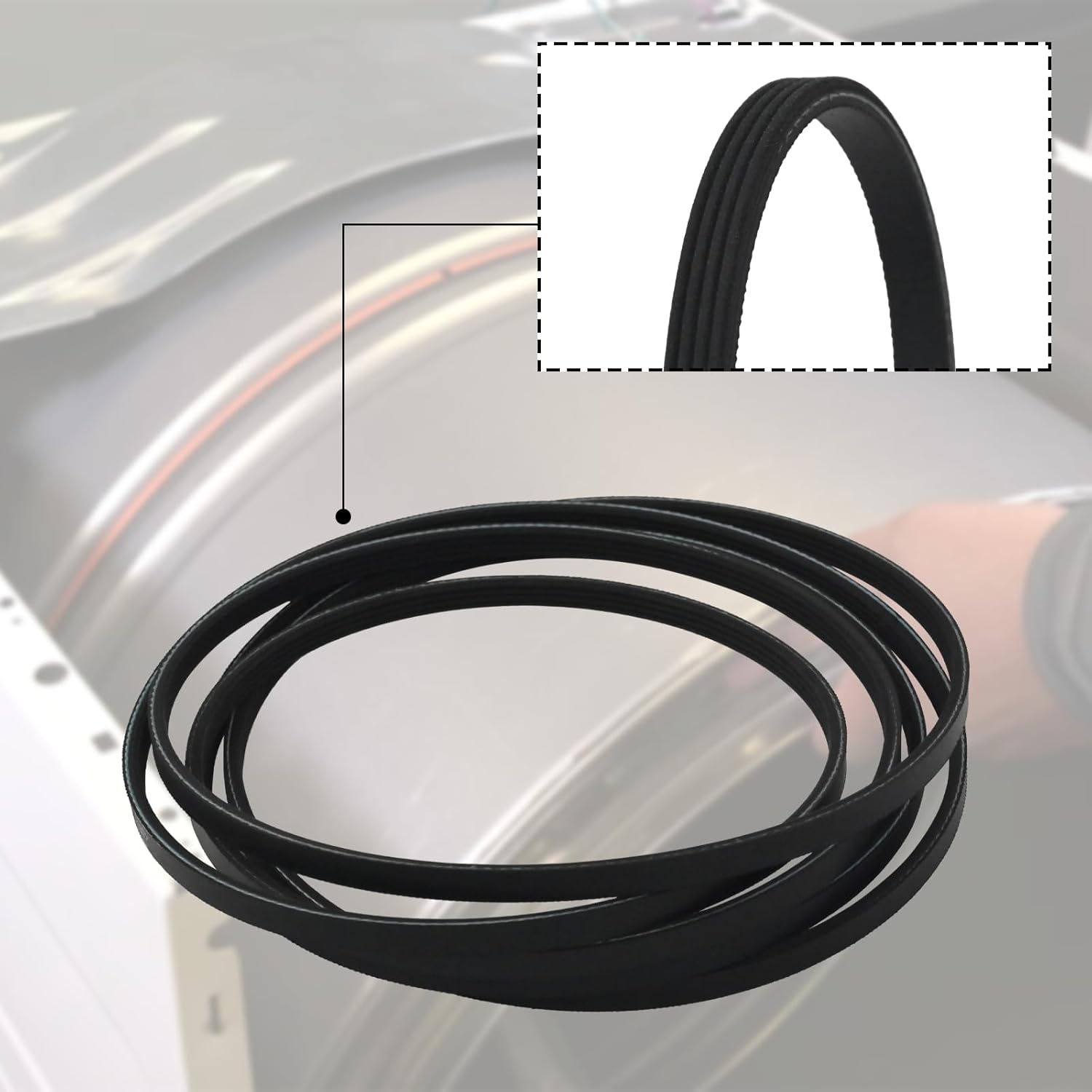 WE03X29897 WE12M22 WE12M33 WE12X21574 for GE Dryer Drive Belt
