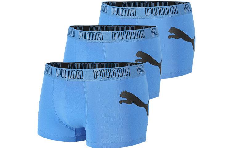 PUMA Набор из 3 мужских боксеров-брифсов Синий 701220208-004 XL