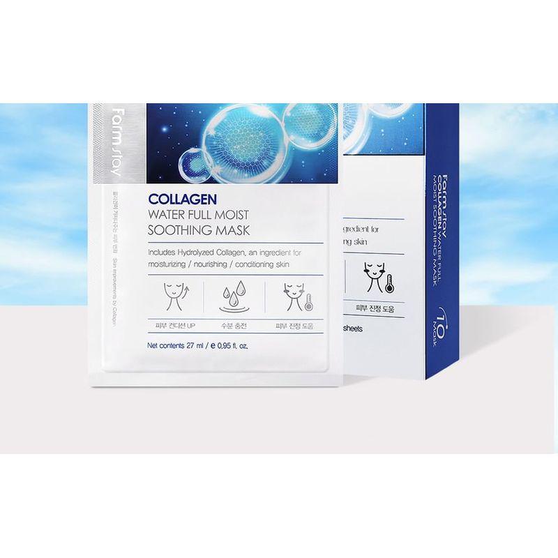 Farm Stay - Collagen Water Full Moist Soothing Mask Set