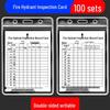 Fire Hydrant Inspection Record Card Kit