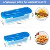 Batter Fish Breader Shaker Bowl With Breading Shaker Tray With Lids Shaker For Frying Chicken Wings Fish Onion Rings Veggies