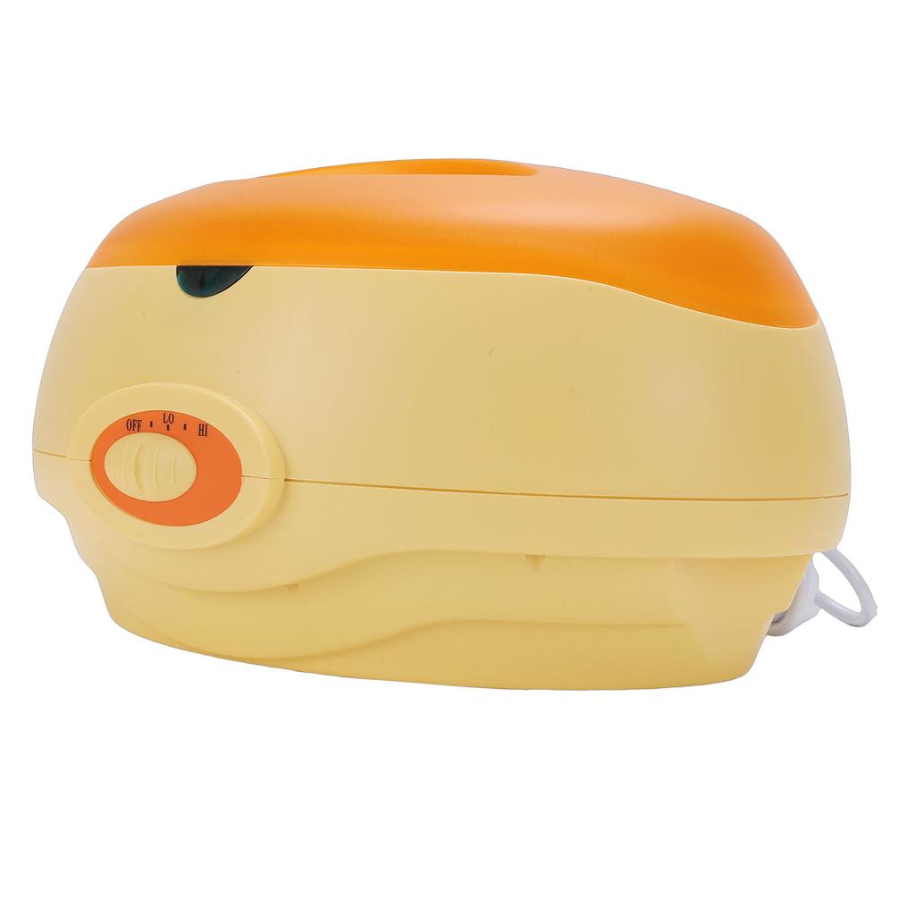 100W Wax Melting Machine High Power Large Capacity Easy Cleaning Wax Warmer Melter Heater with Yellow Lid US Plug 110V