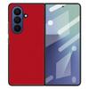 Case for Galaxy Z Fold7 - PC+Leather/PU, Red