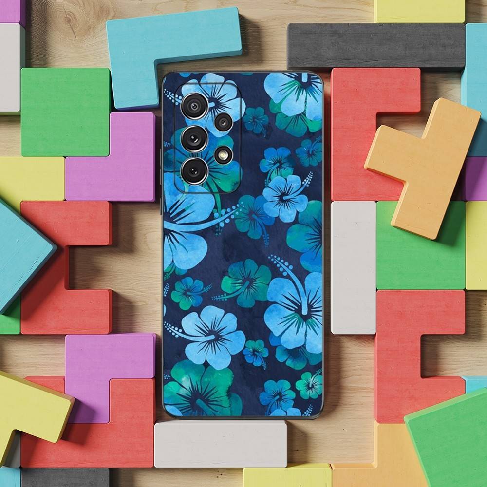 

Hibiscus Hawaiian Flower Phone Case For Samsung S9,S10,S20,S10,S21,S25,S24,S23,Ultra,FE,Plus,Lite,Soft Silicone Black Cover SamsungS10