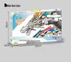 KaiZhi White Hurricane Dragon Space-Air Beast Building Blocks: Chinese Style Educational Toy Gift for Boys
