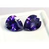Purple Amethyst Natural 8-10 Ct Pear Cut Pair Stunning Certified Loose Gemstone