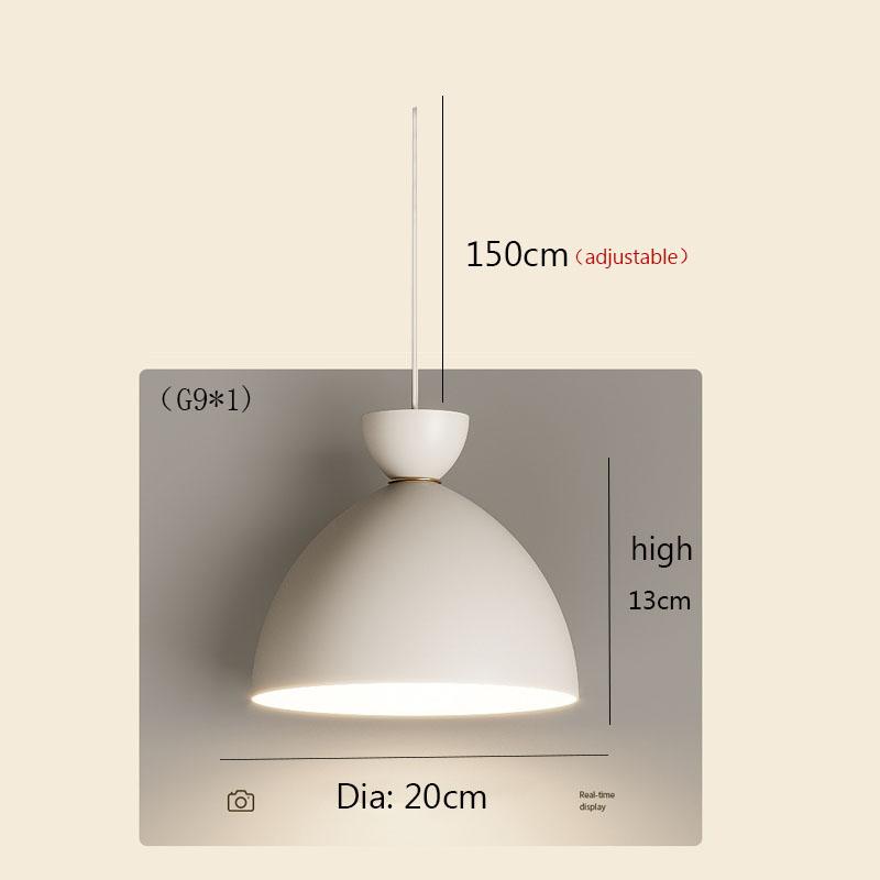 Nowoczesny żyrandol z żelaza, ściemniany w trzech kolorach, lampa wisząca nad stół jadalny, dekoracja LED do salonu, styl duński, światło UFO, nordycki