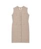 Rene J Tweed Round Knit Dress
