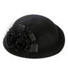 2017 Winter Beret Hat For Women's 100%Real Wool Beret Hat Fashion Female Beanie Cap Brand Flower French Trilby Soft Church Hat