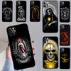 Black Dark Art La Santa Muerte For OPPO Reno 7 8 Lite 8T 10 11 12 13 14 Pro 11F 12F 13F 14F OPPO Find X8 X5 X6 X9 Pro Case