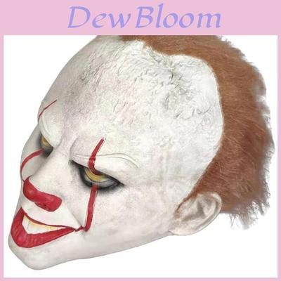 Movie It Clown Horror Mask Latex Costume For Christmas And Halloween