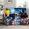 Dobby the House-Elf Cartoon Blanket — 3D-Printed Harry Potter Throw Blanket for Sofas, Beds, Cars, Living Rooms, and Bedrooms