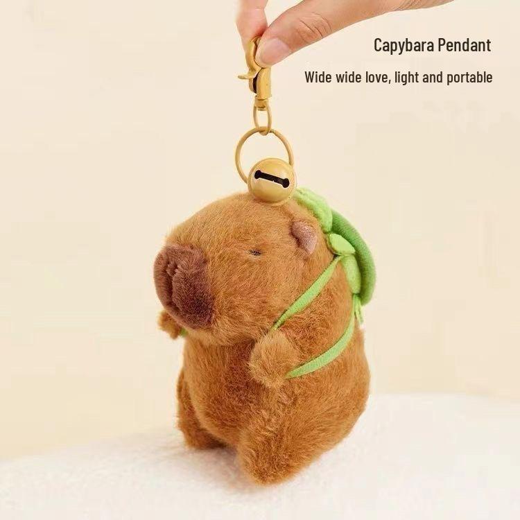 

Плюшевый брелок-подвеска Капибара - Милый и Уродливый Шарм для Аркадной Сумки
