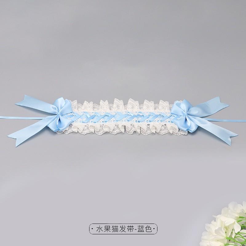 Handmade Plush Cat Ear Hair Clip Women Sweet Kawaii Lolita Accessory In Multiple Colors