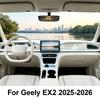 Interior Transparent TPU Protective Film For Geely EX2 2025-2026 Center Screen Console PPF GPS Navigation Protective Film