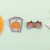 Pumpkin Butt Skeleton Hand Enamel Pins Spooktacular Booty Halloween Brooches Lapel Badge Fashion Jewelry Gifts for Friends