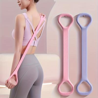 Yoga Widerstandsband Elastisches Fitness-Dehnseil für Rückendehnung, Körperformung - Geeignet für Heimtraining, Fitnessstudio und Outdoor-Fitness